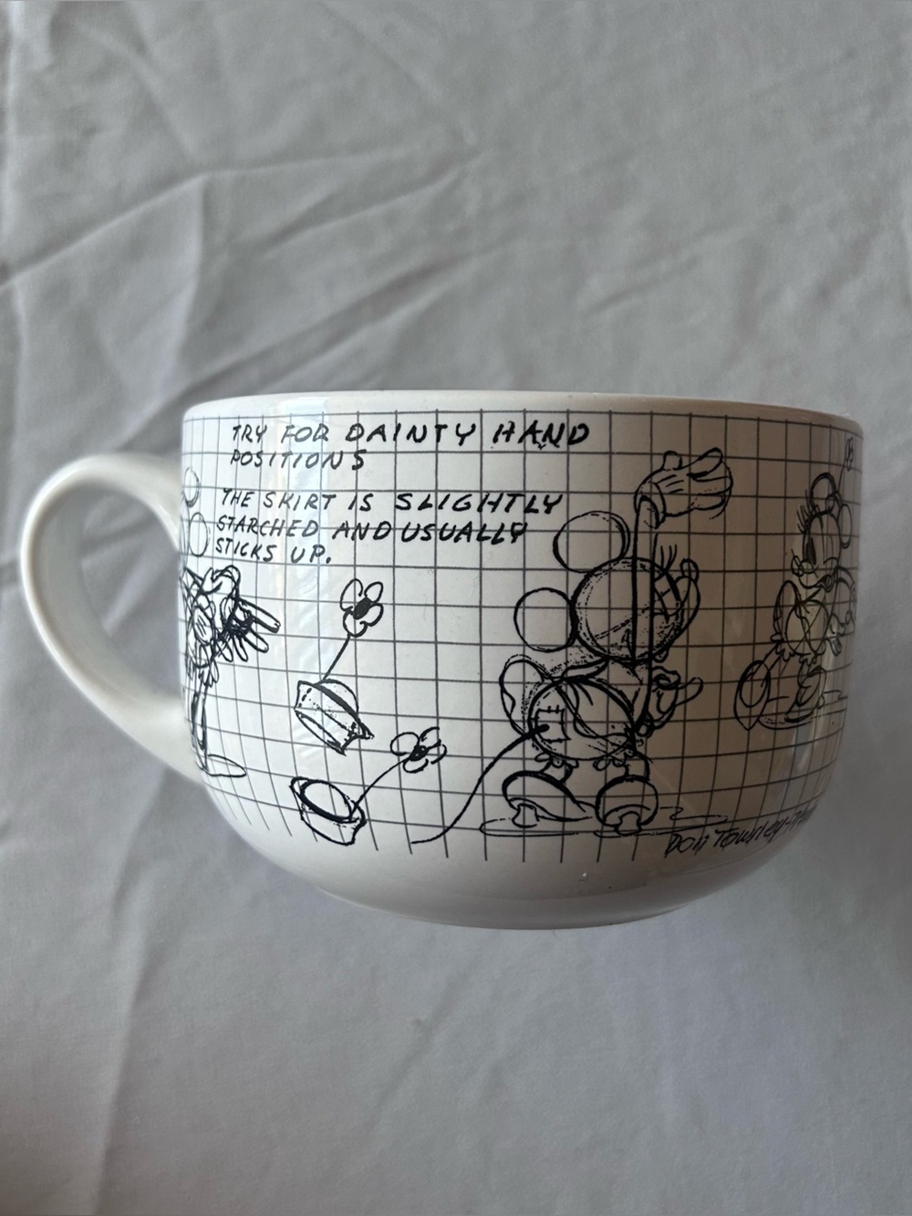 Minnie Mouse Sketch Mug